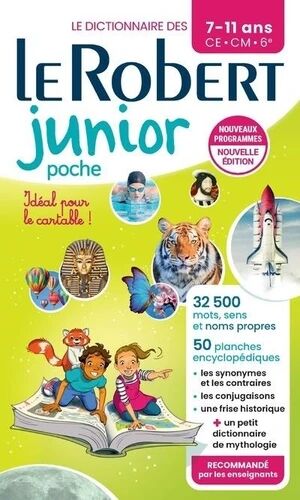 Le Robert Junior poche 7/11 years - CE-CM-6e