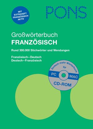 Grosswörterbuch Französisch (solo dicc+CD, sin Extraheft)