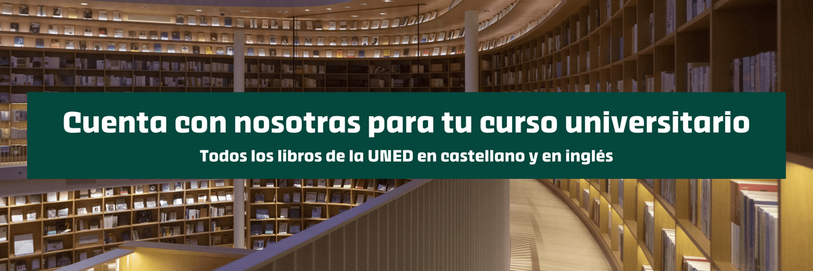 Todos los libros de la UNED en castellano y en inglés